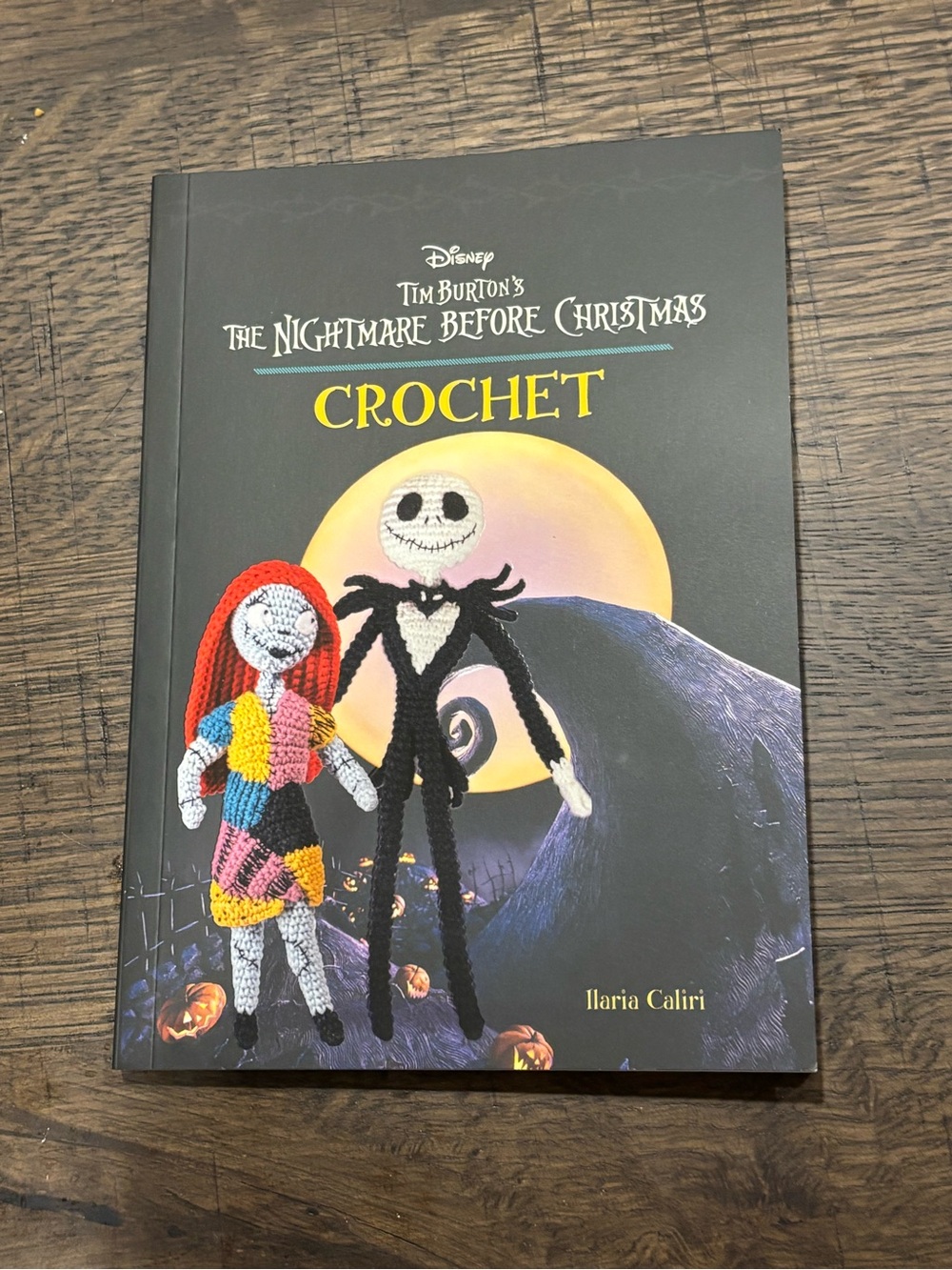 Crochet pattern book Nightmare before Christmas movie characters paperback